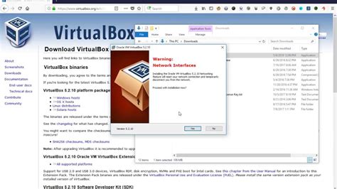 How To Install Virtualbox On Windows Youtube