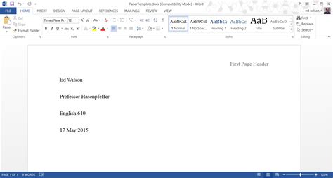 How To Add Headings In Word Document Intelligentdas
