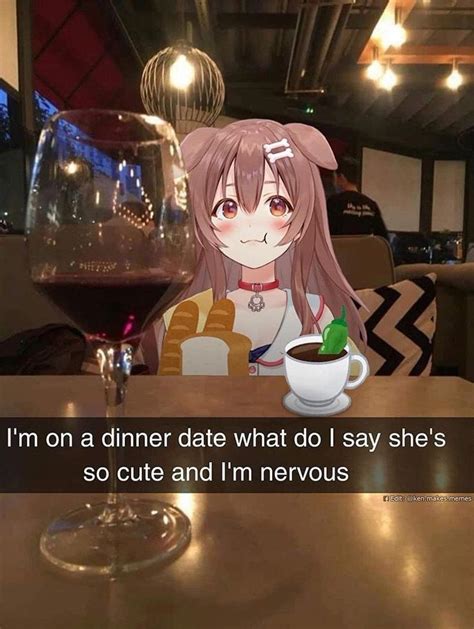 Everyone Gangsta Until Their Waifu Comes To A Dinner Date