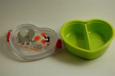 Japanese Heart Shaped Bento Lunch Box Epha Free