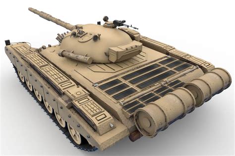 Tank T 72 3d Model By Spectra7