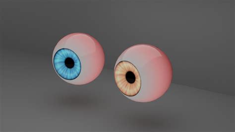 3d Model Pbr Human Eye Cgtrader