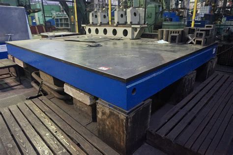Heated Steel Table 4m X 3m
