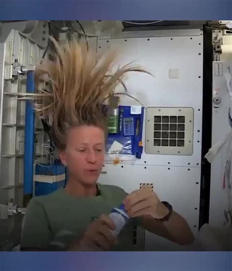 This Is How Astronauts Wash Their Hair On Board The International Space