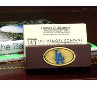 All notices of copyright infringement claims should be sent to the copyright agent designated by contacting email protected Los Angeles Dodgers Business Card Holder - OnlineSports.com