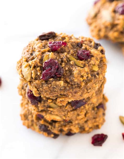 Oatmeal Protein Cookies Healthy Breakfast Cookies Wellplated Com Therecipecritic