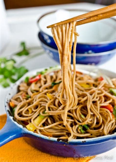Soy Ginger Noodles Recipe Bean Sprouts Gluten Free