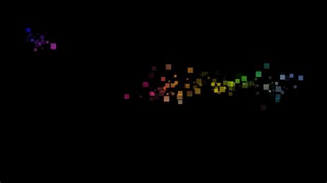 1080p Dark Rainbow Pixel Splash Hd Desktop Wallpaper Widescreen