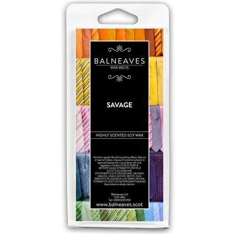 Savage Wax Melt Snap Bar Balneaves Wax Melts