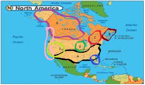 I Geography Region Geografis Realm Amerika Utara