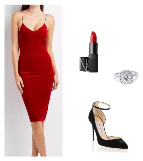 Anastasia Steeles Red Dress By Willinat Liked On Polyvore Featuring Charlotte Russe Jimmy Ch