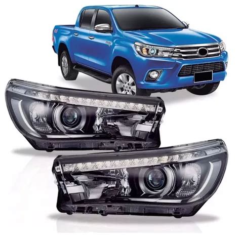 Farol Toyota Hilux Srx Led Frete Gr Tis