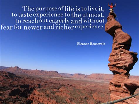 Eleanor Roosevelt Quote About Living Awesome Quotes About Life