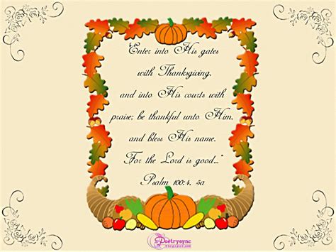 Thanksgiving Poems And Quotes Quotesgram
