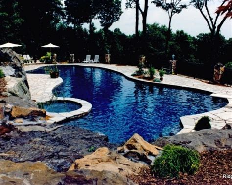 Loving The Dark Rich Swimming Pool Finish Pool Water Features Pool
