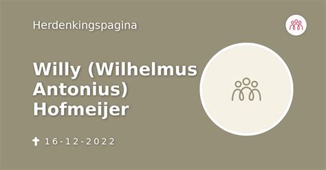 Wilhelmus Antonius Willy Strikkeling Overlijdensbericht En My Xxx Hot