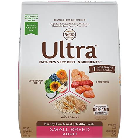 Galleon Nutro Ultra Small Breed Adult Dry Dog Food 15 Pounds