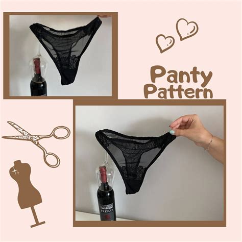 High Waist Panties Sewing Pattern Pdf Womens Panties Etsy