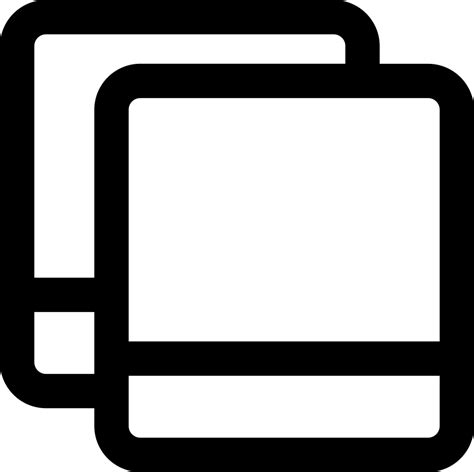 Squares Button Outline Svg Png Icon Free Download 52860