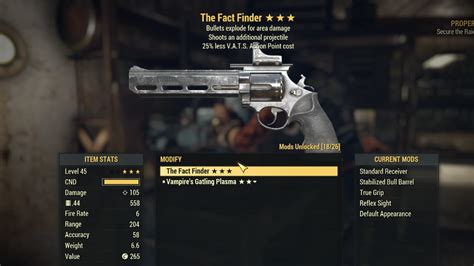 How To Get Legendary Mods In Fallout 76 Pro Game Guides
