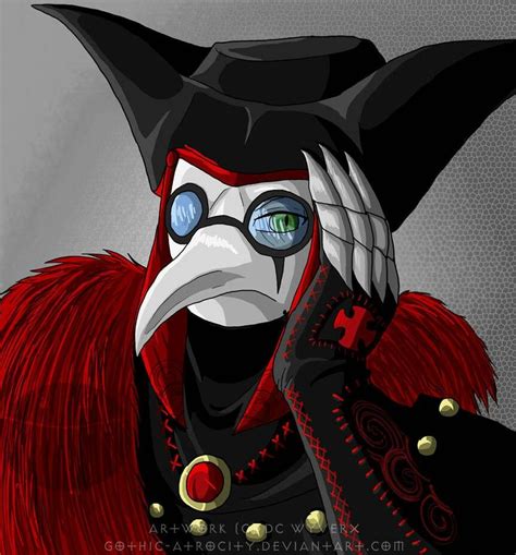 Memes Arte Scp 049 Bird Masks Black Death Plague Doctor Dark