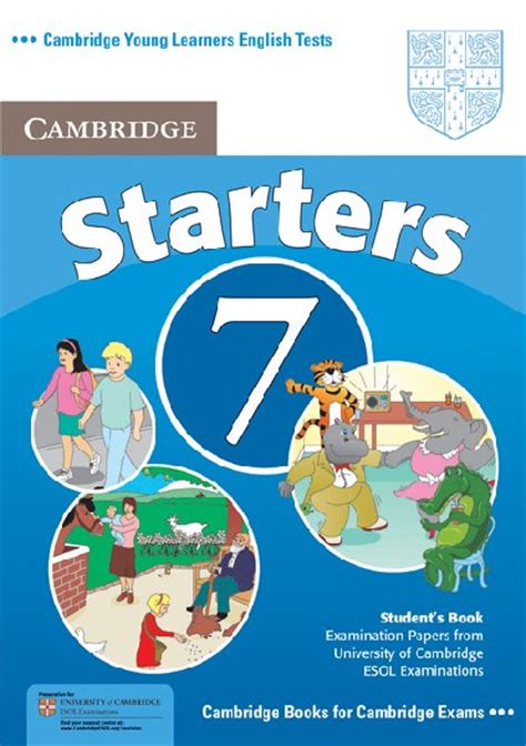 Home — young learners / primary. Cambridge Young Learners English Tests - Starters 7 ...