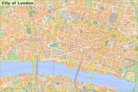 Marjorie added feb 1, 2009. City of London Map