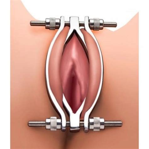 Stainless Steel Adjustable Pussy Clamp Sex Toys At Adult Empire Free