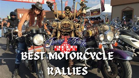 The Best Motorcycle Rallies In The Usa Youtube