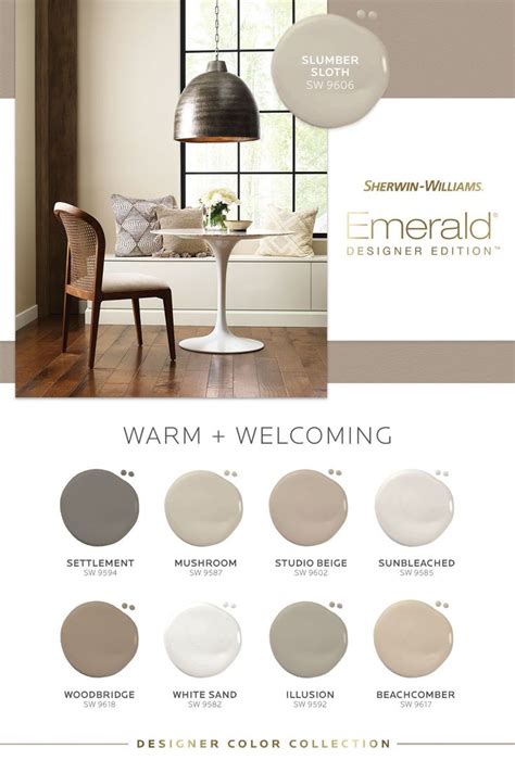 Emerald® Designer Edition™ Warm Welcoming Palette From Sherwin