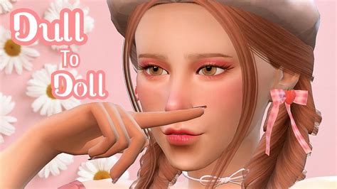 Dull To Doll 🌈 The Sims 4 Create A Sim Youtube