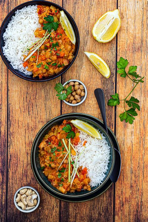 Curry de légumes aux pois chiches au cookeo ou sans Amandine Cooking