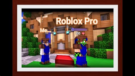 Playing Bedwars With Roblox Pro Youtube