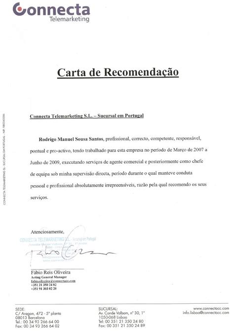 A Document With The Words Cara De Recomendado Written In Spanish On It