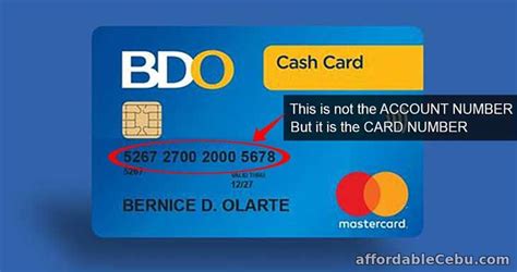 We did not find results for: How to Determine Your BDO Cash Card Account Number? - Banking 30947