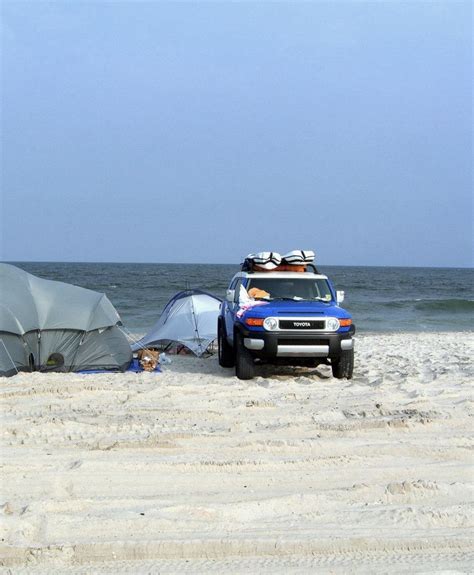 Surf Camping At Freeman Park Carolina Beach Nc Oc Rnorthcarolina