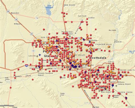 Interactive Map Of Arizona Licensed Facilities Az Dept Of Health