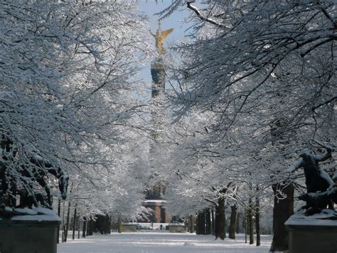 Winter Im Berliner Tiergarten Foto And Bild Jahreszeiten