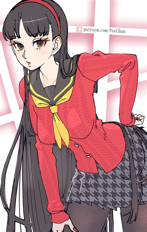 Amagi Yukiko Persona And More Drawn By Poechan Chan Danbooru