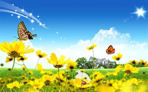 46 Desktop Wallpaper Beautiful Spring Scenes On