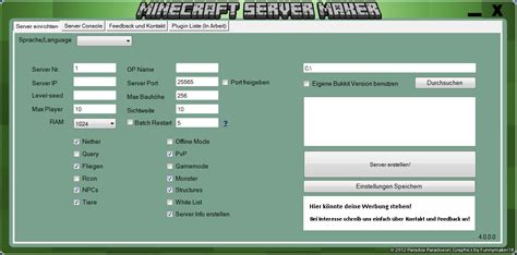 It allows you to create and manage your private minecraft servers. MC Server Maker mod for Minecraft - Mod DB