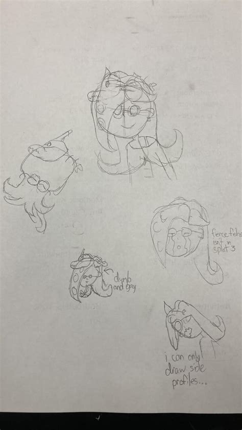 My First Post Here Have Some Bad Doodles Of My Cringey Self Insert