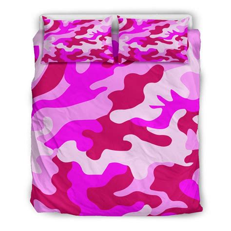 Pink Camo Bedding Set Camouflage Bedding Camo Bedding Pink Camouflage