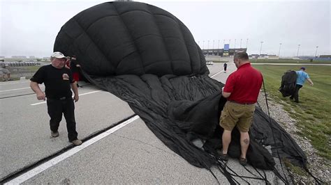 Darth Vader Balloon Inflated For The Great Midwest Balloon