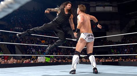 Roman Reigns Vs The Miz Photos Wwe