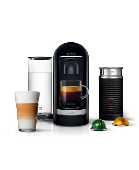 Designed for espresso capsules only. Nespresso by Breville VertuoPlus Deluxe Coffee & Espresso ...