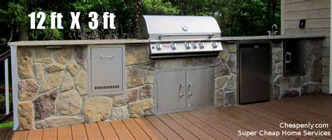 Because we will not use anything but the when cooler weather and rain settle in across houston, does the family grill go into storage or get covered up? $6,000 Complete Cheap Outdoor Kitchen In Houston ...