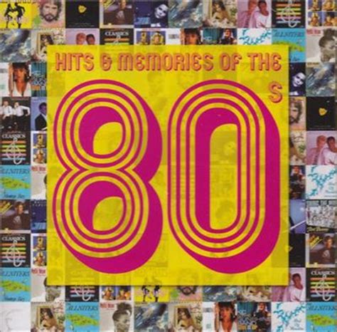 Hits And Memories Of The 80s Various Cd Sanity