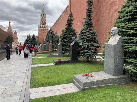 Lenins Mausoleum Moscow Russia