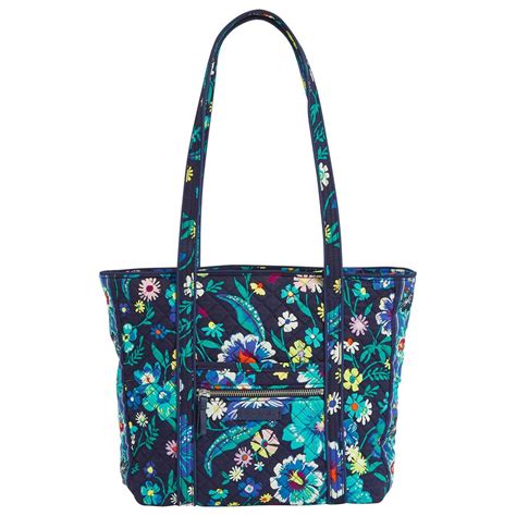 Vera Bradley Iconic Small Tote Bag In Moonlight Garden Handbags